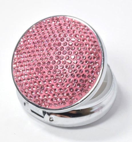 THE LUXE NK GLAM GIRL CUSTOM RHINESTONE COLLECTION - RHINESTONE MIRRORS AND PILL BOTTLES
