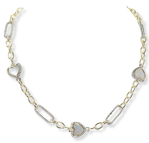 THE LUXE NK GLAM GIRL LUXURY JEWELRY COLLECTION -SILVER/GOLD HEART COLLECTION-VOLUME 1