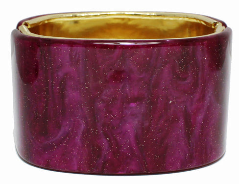 THE LUXE NK GLAM GIRL LUXURY JEWELRY COLLECTION - CELLULOID ACETATE BANGLE BRACELETS - VOLUME 1