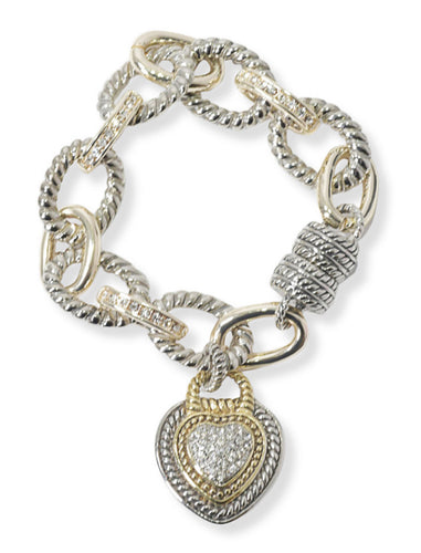 THE LUXE NK GLAM GIRL LUXURY JEWELRY COLLECTION -SILVER/GOLD HEART COLLECTION-VOLUME 1