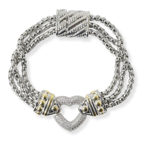 THE LUXE NK GLAM GIRL LUXURY JEWELRY COLLECTION -SILVER/GOLD HEART COLLECTION-VOLUME 1