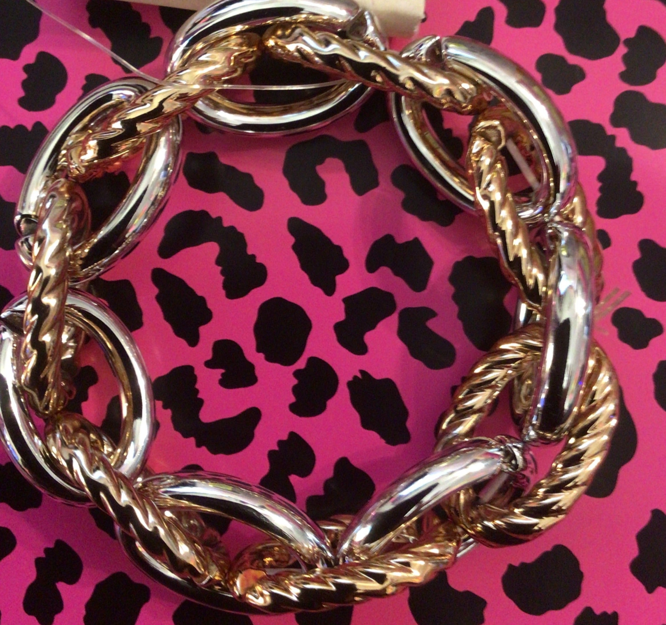 THE LUXE NK GLAM GIRL LUXURY JEWELRY COLLECTION -TWISTED LINK-BR5561