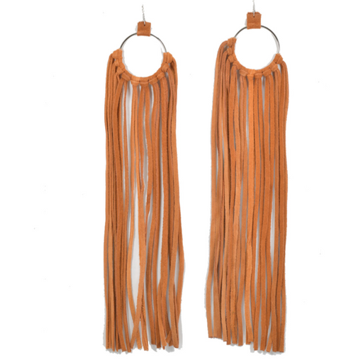 THE LUXE NK GLAM GIRL LUXURY JEWELRY COLLECTION -FISH HOOKS EARRING-ME75