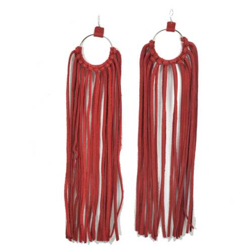 THE LUXE NK GLAM GIRL LUXURY JEWELRY COLLECTION -FISH HOOKS EARRING-ME75