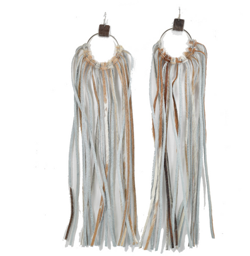 THE LUXE NK GLAM GIRL LUXURY JEWELRY COLLECTION -FISH HOOKS EARRING-ME75