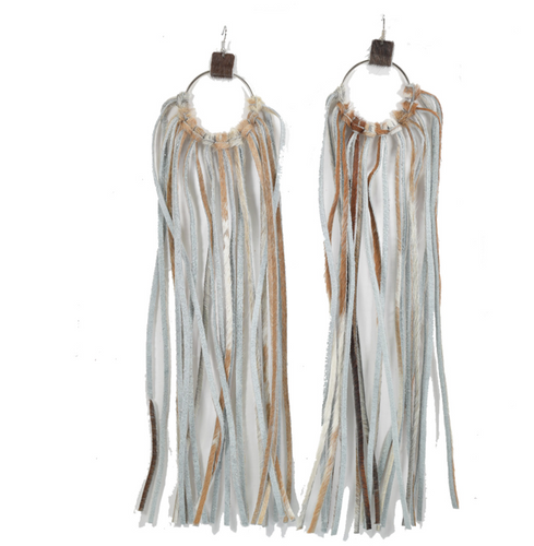 THE LUXE NK GLAM GIRL LUXURY JEWELRY COLLECTION -FISH HOOKS EARRING-ME75