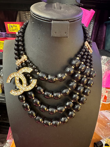 THE LUXE NK GLAM GIRL CUSTOM JEWELRY COLLECTION - NIKOLE'S CUSTOM BEADED PEARL NECKLACE SETS - PEARL SETS VOLUME 1
