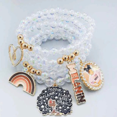 THE LUXE NK GLAM GIRL ACCESSORIES & BELT COLLECTION - GREEK HOOP DANGLE EARRINGS - YE3397