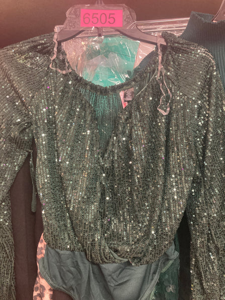 THE LUXE NK GLAM GIRL 2023 FALL COLLECTION - MISS OH SO PRETTY PUFF SLEEVE TOP - 4212