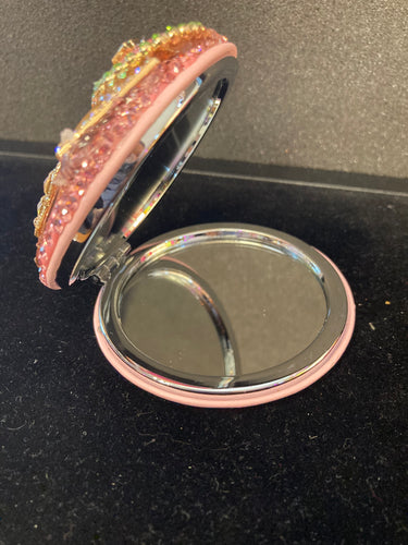 THE LUXE NK GLAM GIRL CUSTOM RHINESTONE COLLECTION - RHINESTONE MIRRORS AND PILL BOTTLES