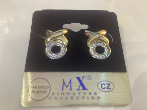 THE LUXE NK GLAM GIRL LUXURY JEWELRY COLLECTION - SMALL RHINESTONE CLUSTERED
