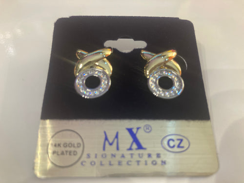 THE LUXE NK GLAM GIRL LUXURY JEWELRY COLLECTION - SMALL RHINESTONE CLUSTERED