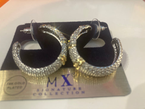 THE LUXE NK GLAM GIRL LUXURY JEWELRY COLLECTION - SMALL RHINESTONE CLUSTERED