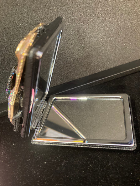 THE LUXE NK GLAM GIRL CUSTOM RHINESTONE COLLECTION - RHINESTONE MIRRORS AND PILL BOTTLES