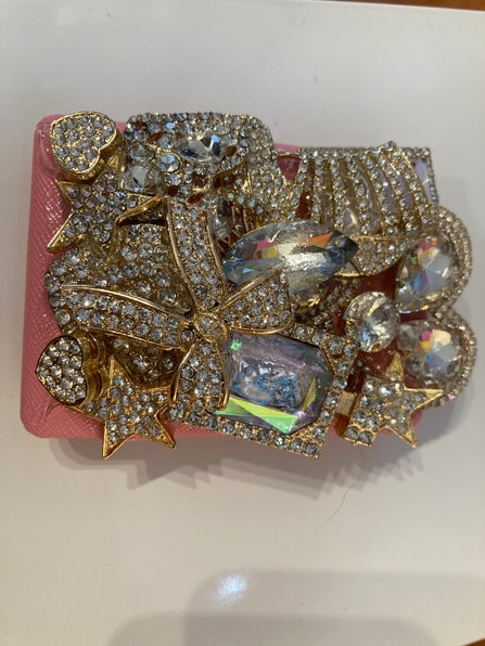 THE LUXE NK GLAM GIRL CUSTOM RHINESTONE COLLECTION - RHINESTONE MIRRORS AND PILL BOTTLES