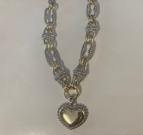 THE LUXE NK GLAM GIRL LUXURY JEWELRY COLLECTION -SILVER/GOLD HEART COLLECTION-VOLUME 1