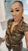 THE LUXE NK GLAM CAMO JUMPSUIT-JS3336