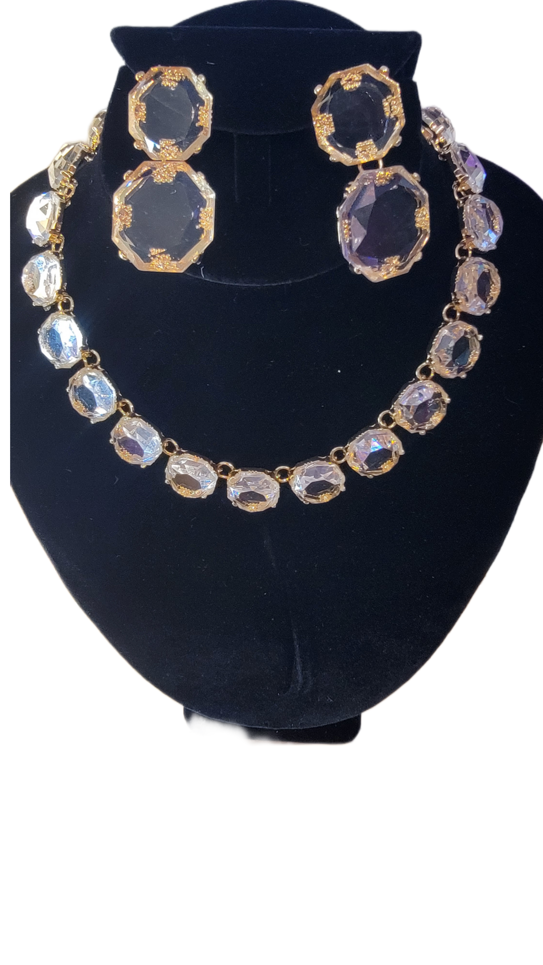 THE LUXE NK GLAM GIRL LUXURY JEWELRY COLLECTION - NK GLAM CRYSTAL ICE - ER801