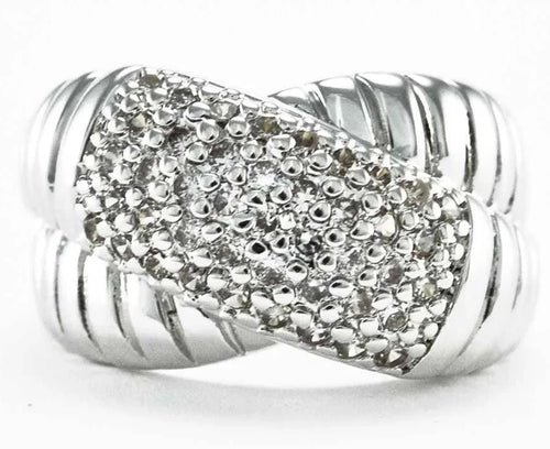 THE LUXE NK GLAM GIRL LUXURY JEWELRY COLLECTION - CZ RHINESTONE PRINCESS RING - VOLUME 1 RINGS