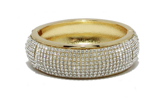 THE LUXE NK GLAM GIRL LUXURY JEWELRY COLLECTION - SIMPLE BUT ELEGANT METAL CUFF /BANGLE /BRACELETS - BG5336