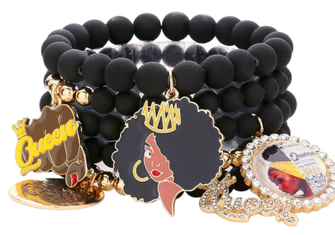 THE LUXE NK GLAM GIRL ACCESSORIES & BELT COLLECTION - GREEK HOOP DANGLE EARRINGS - YE3397
