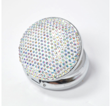THE LUXE NK GLAM GIRL CUSTOM RHINESTONE COLLECTION - RHINESTONE MIRRORS AND PILL BOTTLES