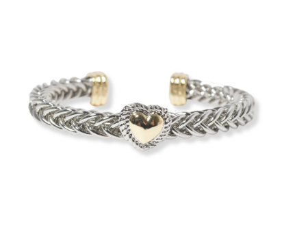 THE LUXE NK GLAM GIRL LUXURY JEWELRY COLLECTION -SILVER/GOLD HEART COLLECTION-VOLUME 1