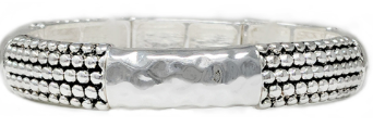 THE LUXE NK GLAM GIRL LUXURY JEWELRY COLLECTION - RHINESTONE CLUSTERED MAGNETIC CLASP BRACELET & BANGLES