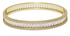 THE LUXE NK GLAM GIRL LUXURY DESIGNER JEWELRY COLLECTION - THE STAINLESS STEEL BAGUETTE BRACELET -