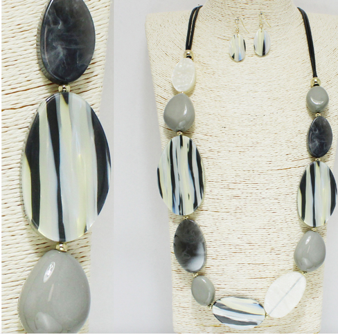 THE LUXE NK GLAM GIRL LUXURY JEWELRY & ACCESSORIES - MULTI LAYER STATEMENT PIECE NECKLACE SET -VOLUME 1