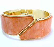 THE LUXE NK GLAM GIRL LUXURY JEWELRY COLLECTION - CELLULOID ACETATE BANGLE BRACELETS - VOLUME 1