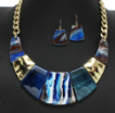 THE LUXE NK GLAM GIRL GEOMETRIC ACETATE NECKLACE-VOLUME 6