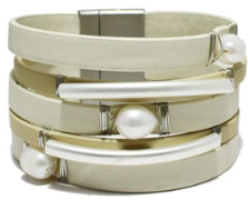 THE LUE NK GLAM GIRL FASHION JEWELRY COLLECTION - FLY GIRL FASHION STACK BRACELET - VOLUME 1
