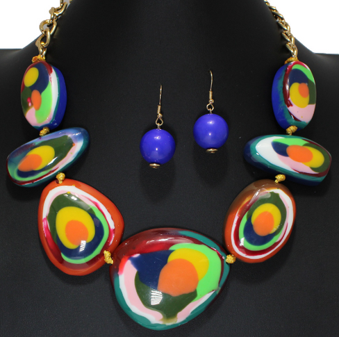THE LUXE NK GLAM GIRL LUXURY JEWELRY & ACCESSORIES - MULTI LAYER STATEMENT PIECE NECKLACE SET -VOLUME 1