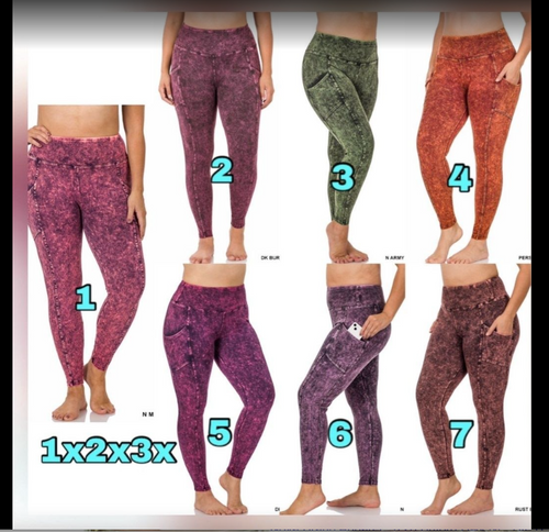 THE LUXE NK GALM GIRL APPAREL COLLECTIONS -THE NK GLAM ACID WASH SIDE PACKET TIGHTS-TIGHTS1
