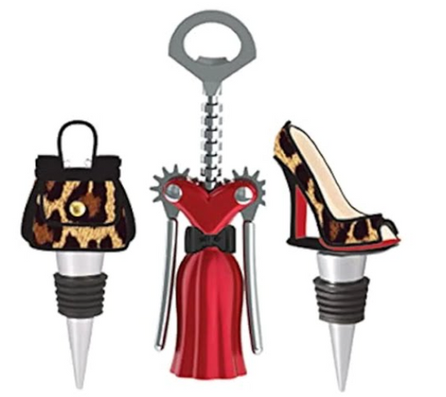 THE LUXE NK GLAM GIRL HOME/KITCHEN DECOR COLLECTIONS-WINE1
