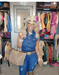 THE LUXE NK GLAM GIRL BLUE JEAN BODYSUIT