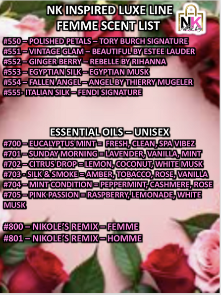 THE NK GLAM INSPIRED LUXE LINE SHEA BODY BUTTERS & OIL COLLECTIONS- GIFT BOXES