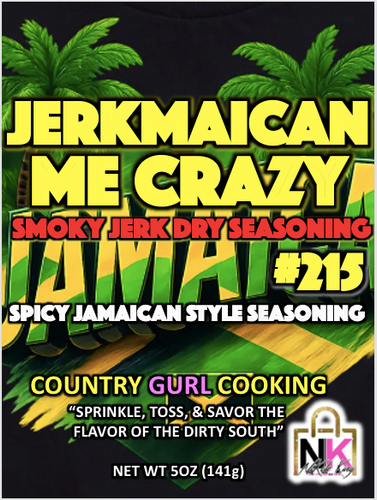 THE JERKMAICAN ME CRAZY DRY RUB & MARINADE GLAZES CARIBBEAN COLLECTION