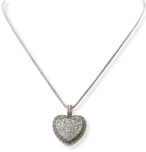 THE LUXE NK GLAM GIRL LUXURY JEWELRY COLLECTION -SILVER/GOLD HEART COLLECTION-VOLUME 1