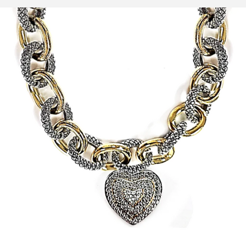 THE LUXE NK GLAM GIRL LUXURY JEWELRY COLLECTION -SILVER/GOLD HEART COLLECTION-VOLUME 1