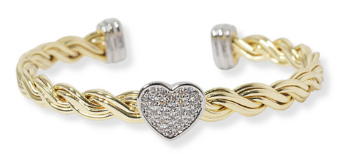 THE LUXE NK GLAM GIRL LUXURY JEWELRY COLLECTION -SILVER/GOLD HEART COLLECTION-VOLUME 1