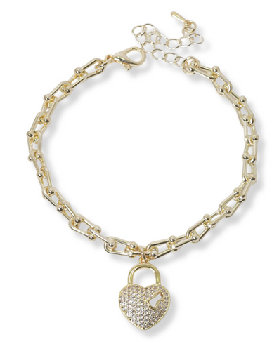 THE LUXE NK GLAM GIRL LUXURY JEWELRY COLLECTION -SILVER/GOLD HEART COLLECTION-VOLUME 1