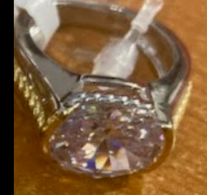 THE LUXE NK GLAM GIRL LUXURY JEWELRY COLLECTION - CZ RHINESTONE PRINCESS RING - VOLUME 2 RINGS