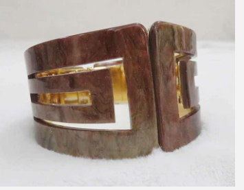 THE LUXE NK GLAM GIRL LUXURY JEWELRY COLLECTION - CELLULOID ACETATE BANGLE BRACELETS - VOLUME 1