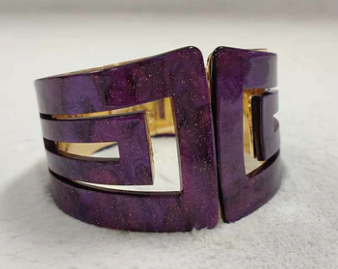 THE LUXE NK GLAM GIRL LUXURY JEWELRY COLLECTION - CELLULOID ACETATE BANGLE BRACELETS - VOLUME 1