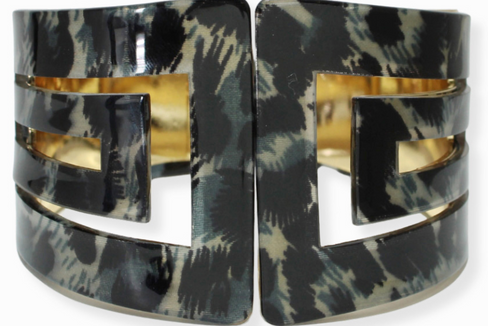 THE LUXE NK GLAM GIRL LUXURY JEWELRY COLLECTION - CELLULOID ACETATE BANGLE BRACELETS - VOLUME 1
