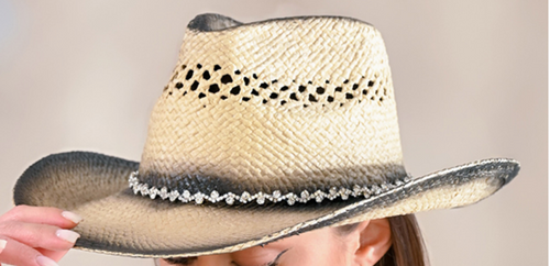 THE NK LUXE CLASSIC LUXURY NK  WICKERED/STRAW HATS-H11684
