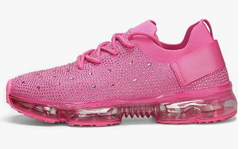 THE LUXE NK GLAM FLY GIRL BLING SNEAKERS - BSFLOW22B