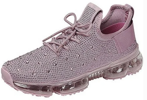 THE LUXE NK GLAM FLY GIRL BLING SNEAKERS - BSFLOW22B